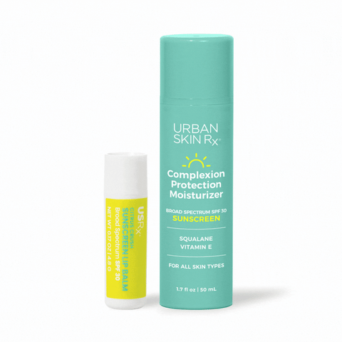 USRx Lip and Face Duo includes Complexion Protection Moisturizer and Sunscreen Lip Balm