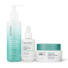 Set of three USRx skincare products on a white background