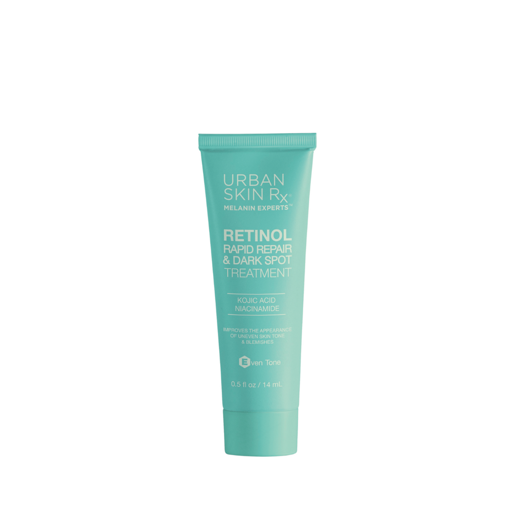 Tube of Urban Skin Rx Retinol Rapid Repair & Dark Spot Treatment on a white background