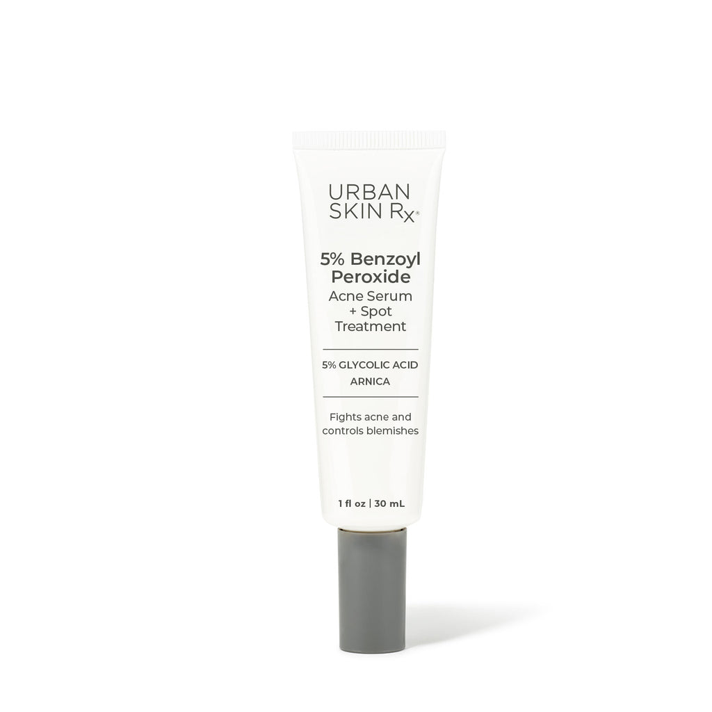 1 fluid ounce bottle of Urban Skin RX Acne Serum + Spot Treatment